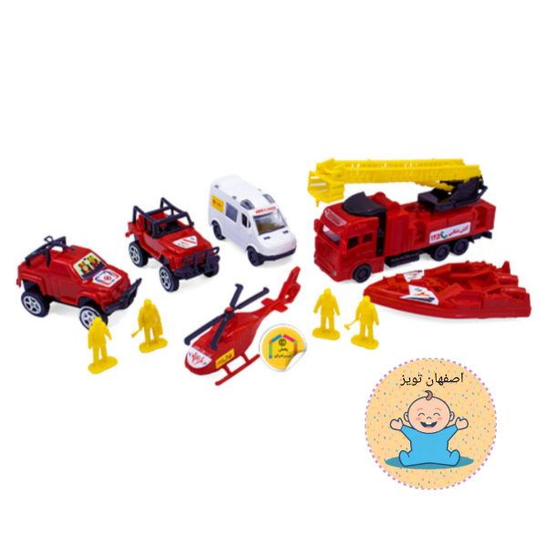ست ماشین آتشنشانی کد ۴۲۱۹