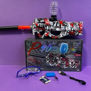 تفنگ شارژی تیر ژله ایی نور رنگی کد ۵۱۵۶